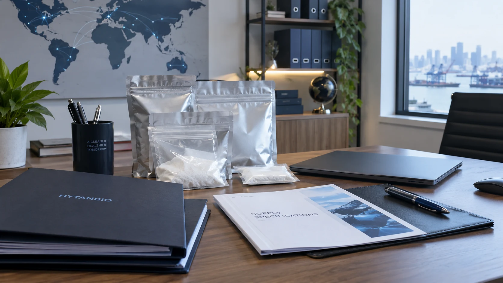 Bulk Peptide Raw Materials — Commercial supply planning HYTANBIO illustrative business scene