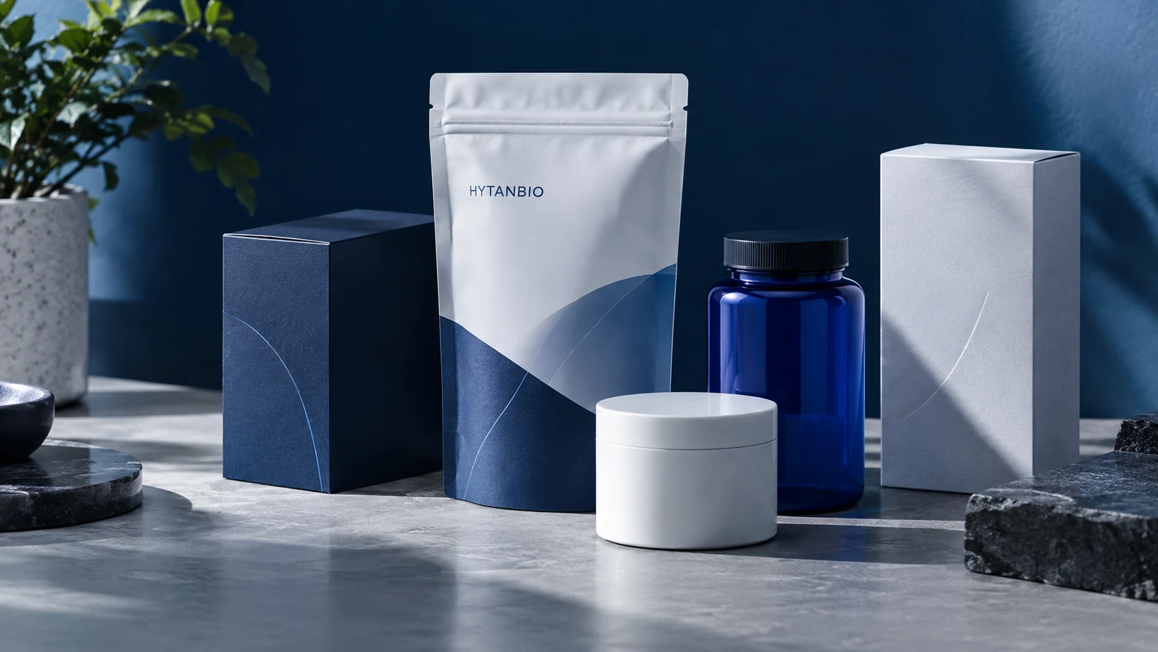 Cookie and Analytics Choices — Packaging format concepts HYTANBIO illustrative business scene