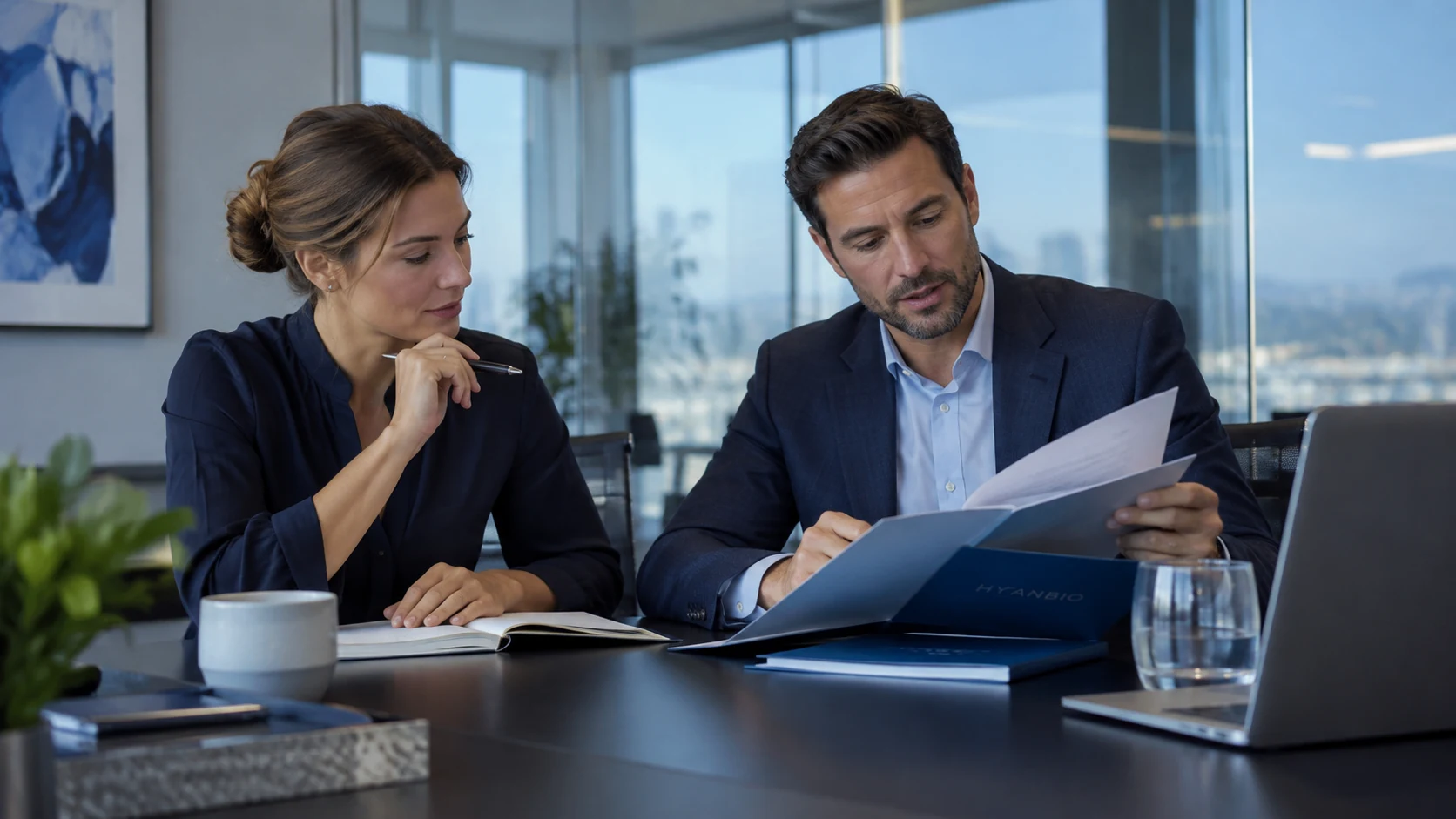 Cookie and Analytics Choices — Business qualification review HYTANBIO illustrative business scene