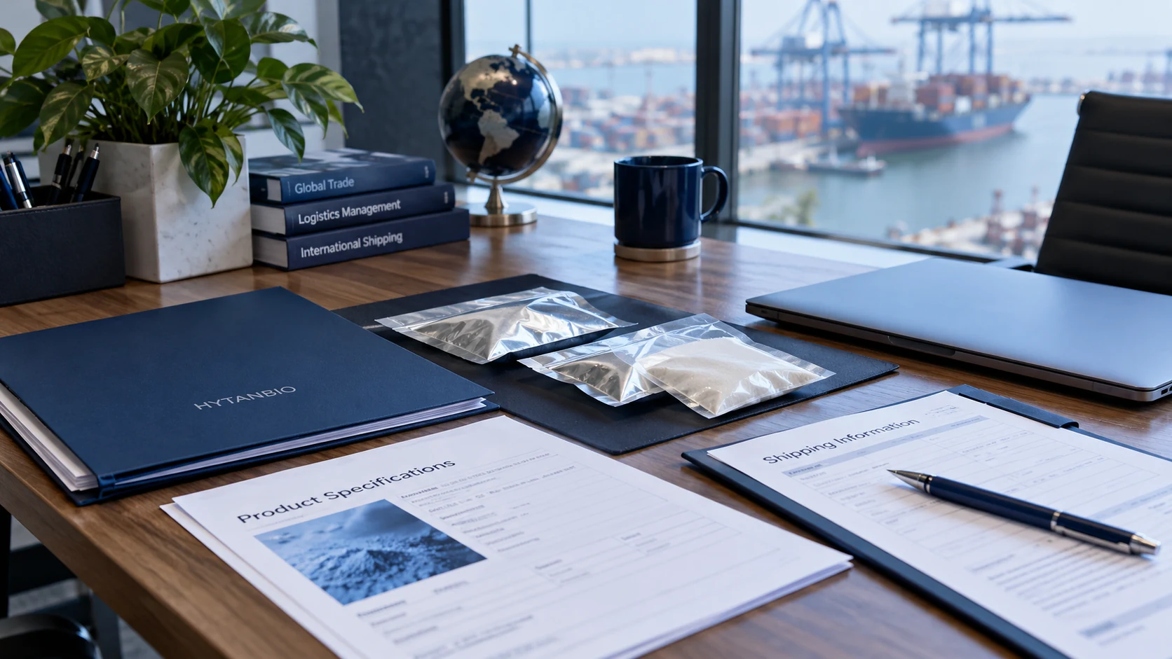 Export and Logistics Coordination — Commercial supply planning HYTANBIO illustrative business scene