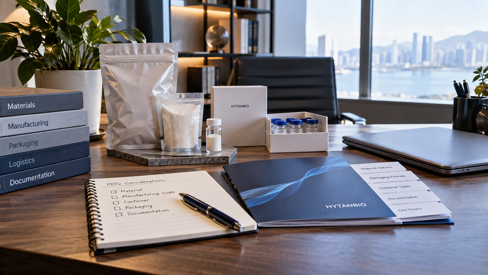 Understanding Minimum Order Quantities illustrative business scene