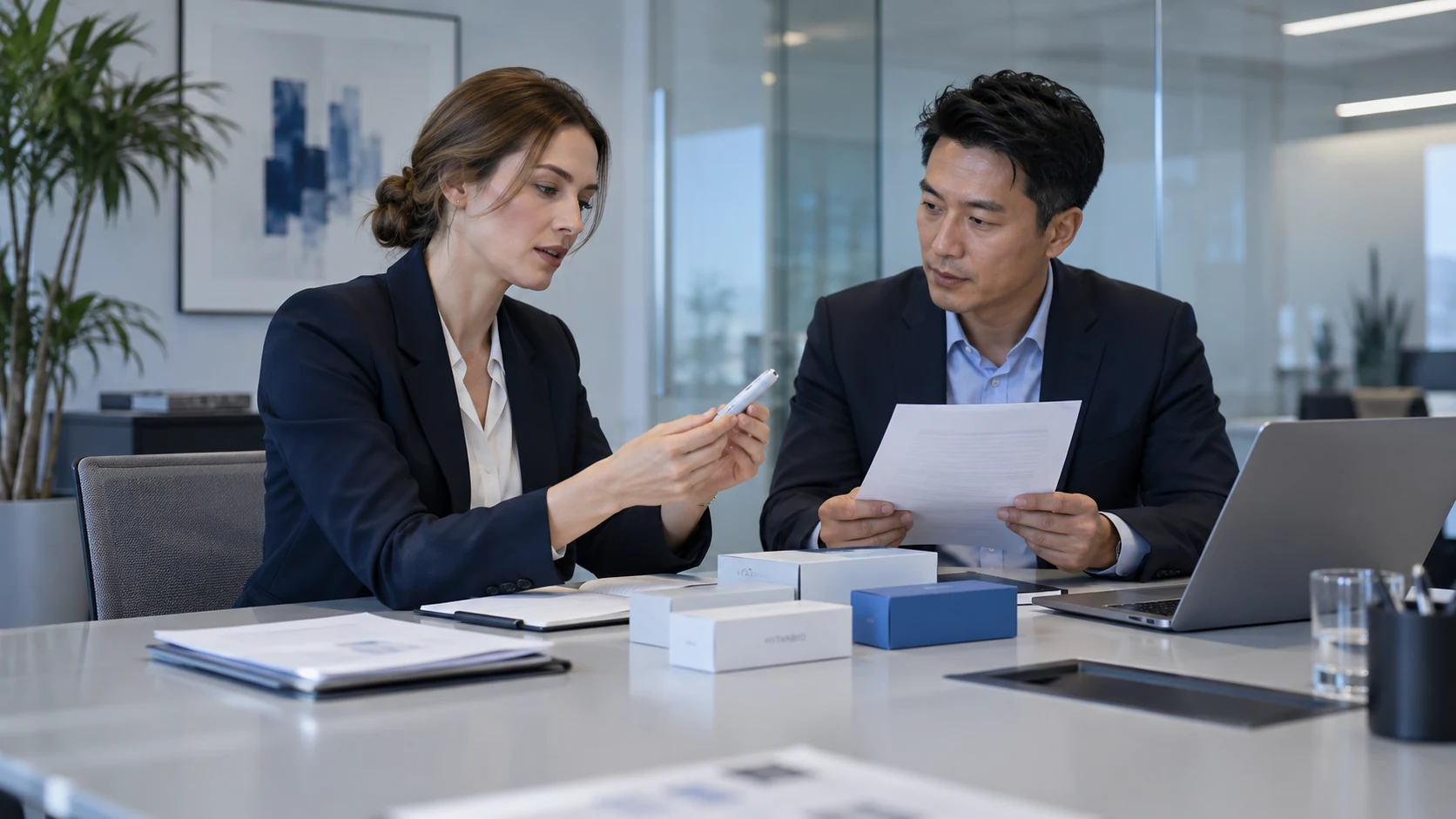 Pen Device Projects — Business qualification review HYTANBIO illustrative business scene