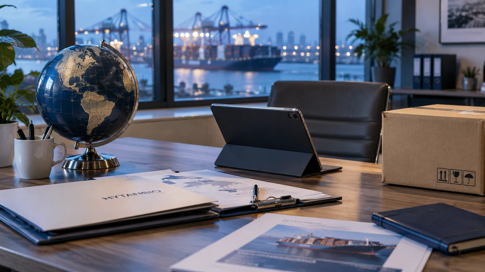 Privacy Notice — Export preparation HYTANBIO illustrative business scene