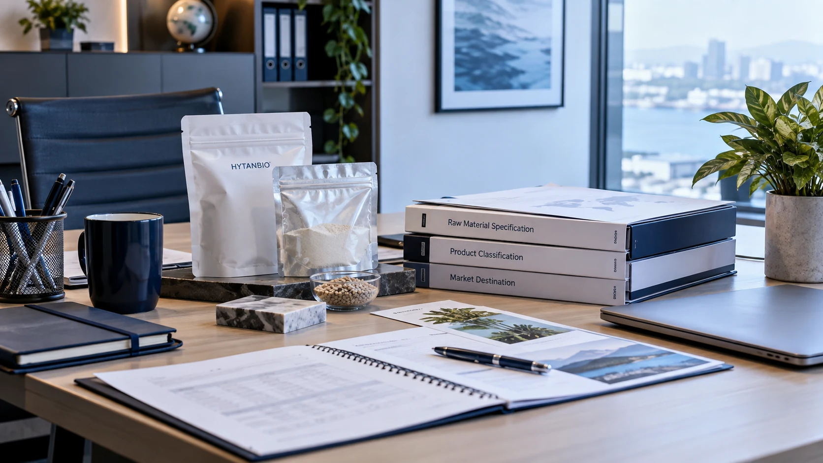 Product Use and Qualification — Commercial supply planning HYTANBIO illustrative business scene