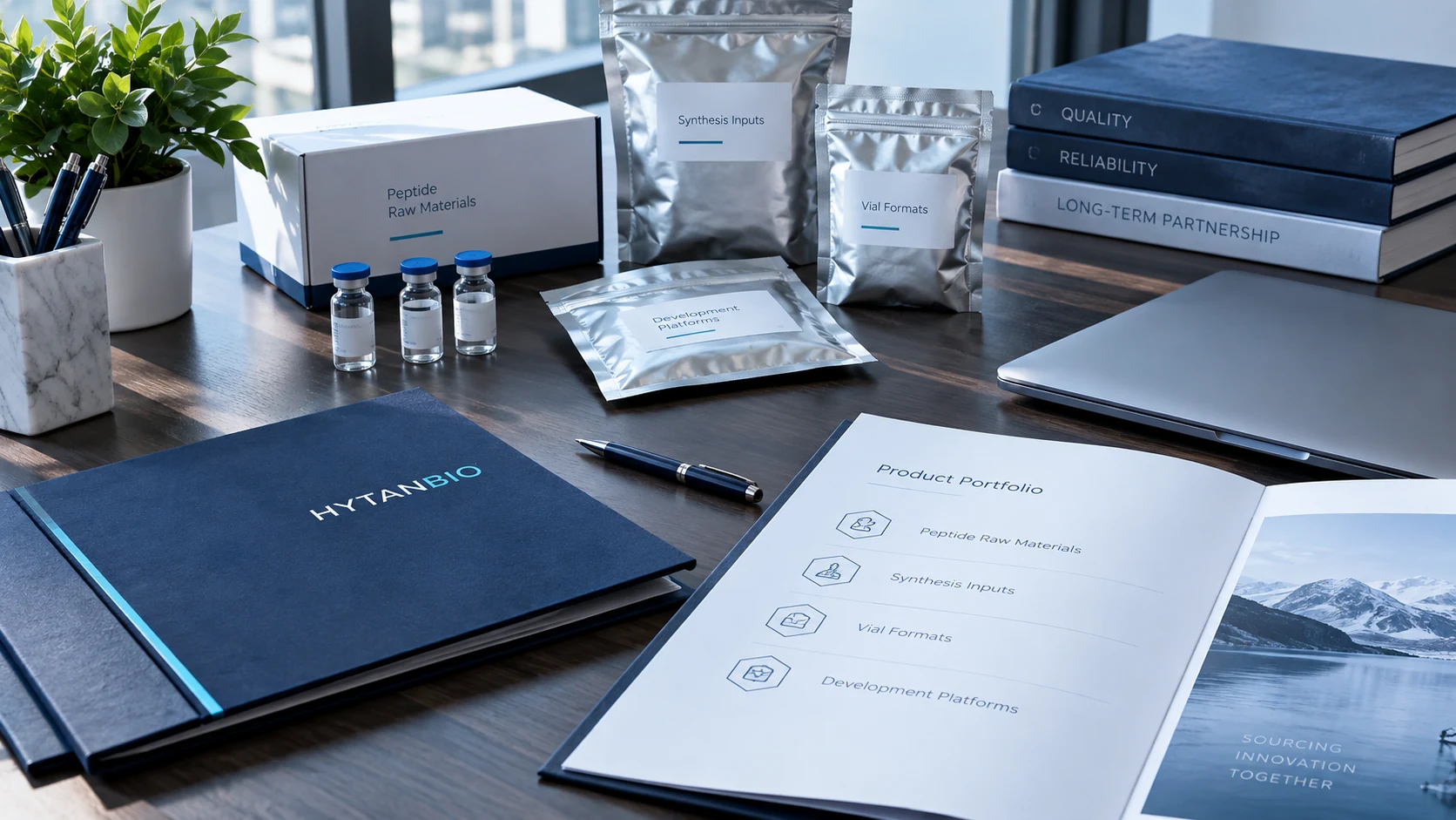 Explore the product portfolio — Commercial supply planning HYTANBIO illustrative business scene
