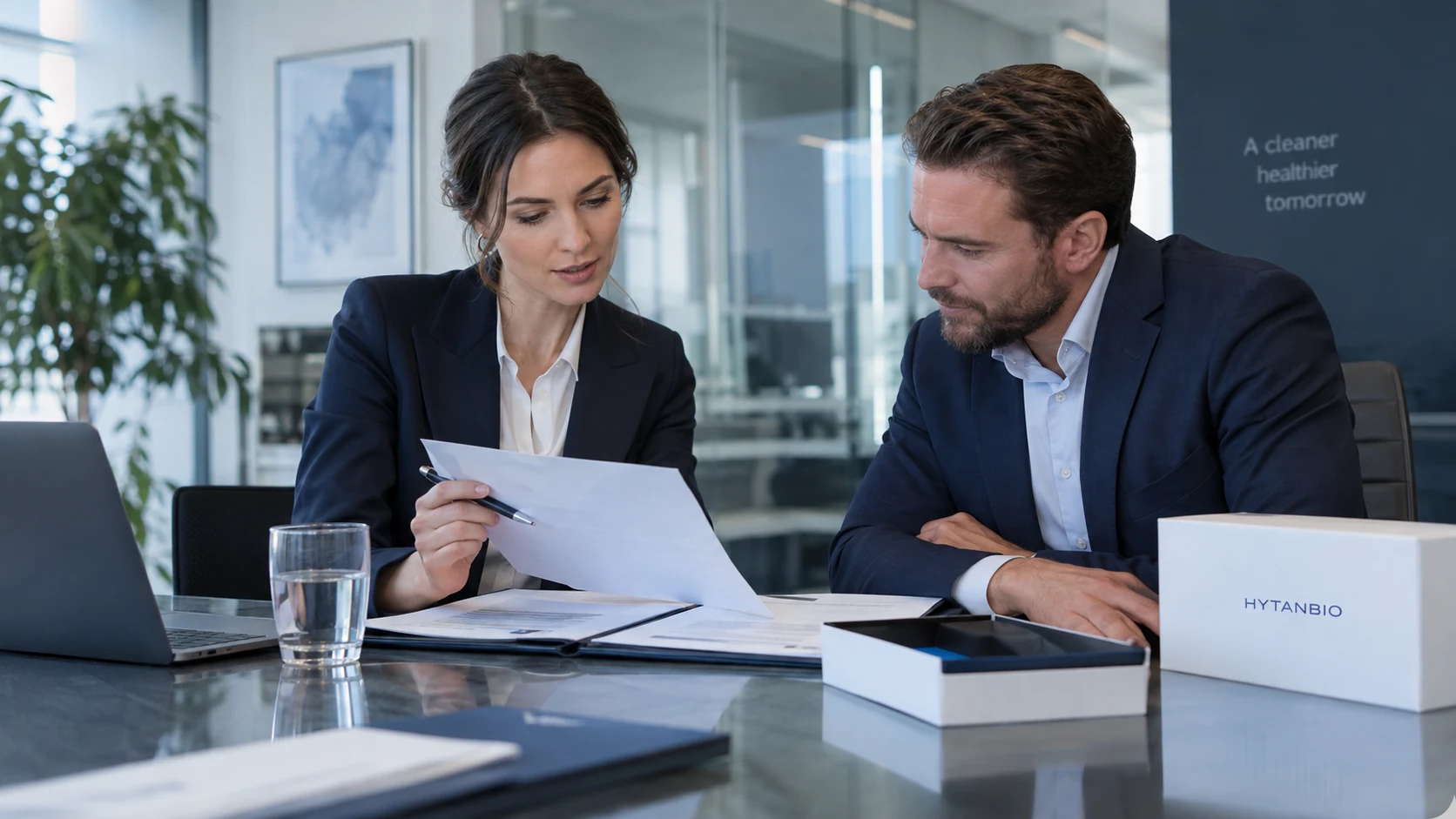 Quality and Batch Documentation — Business qualification review HYTANBIO illustrative business scene