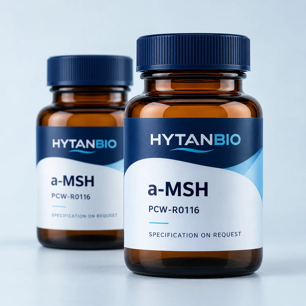 HYTANBIO a-MSH packaging concept for business supply review
