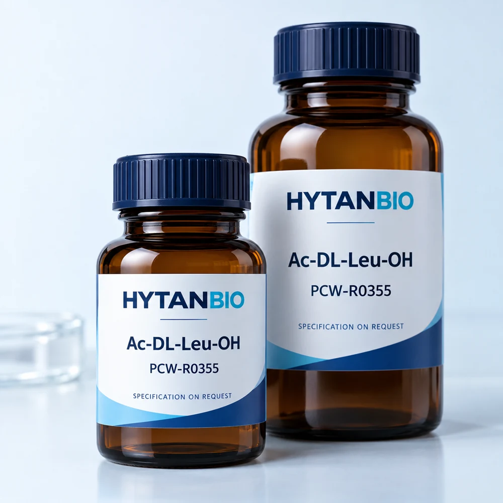 HYTANBIO Ac-DL-Leu-OH packaging concept for business supply review