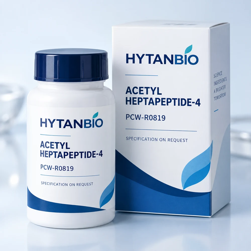 HYTANBIO ACETYL HEPTAPEPTIDE-4 packaging concept for business supply review