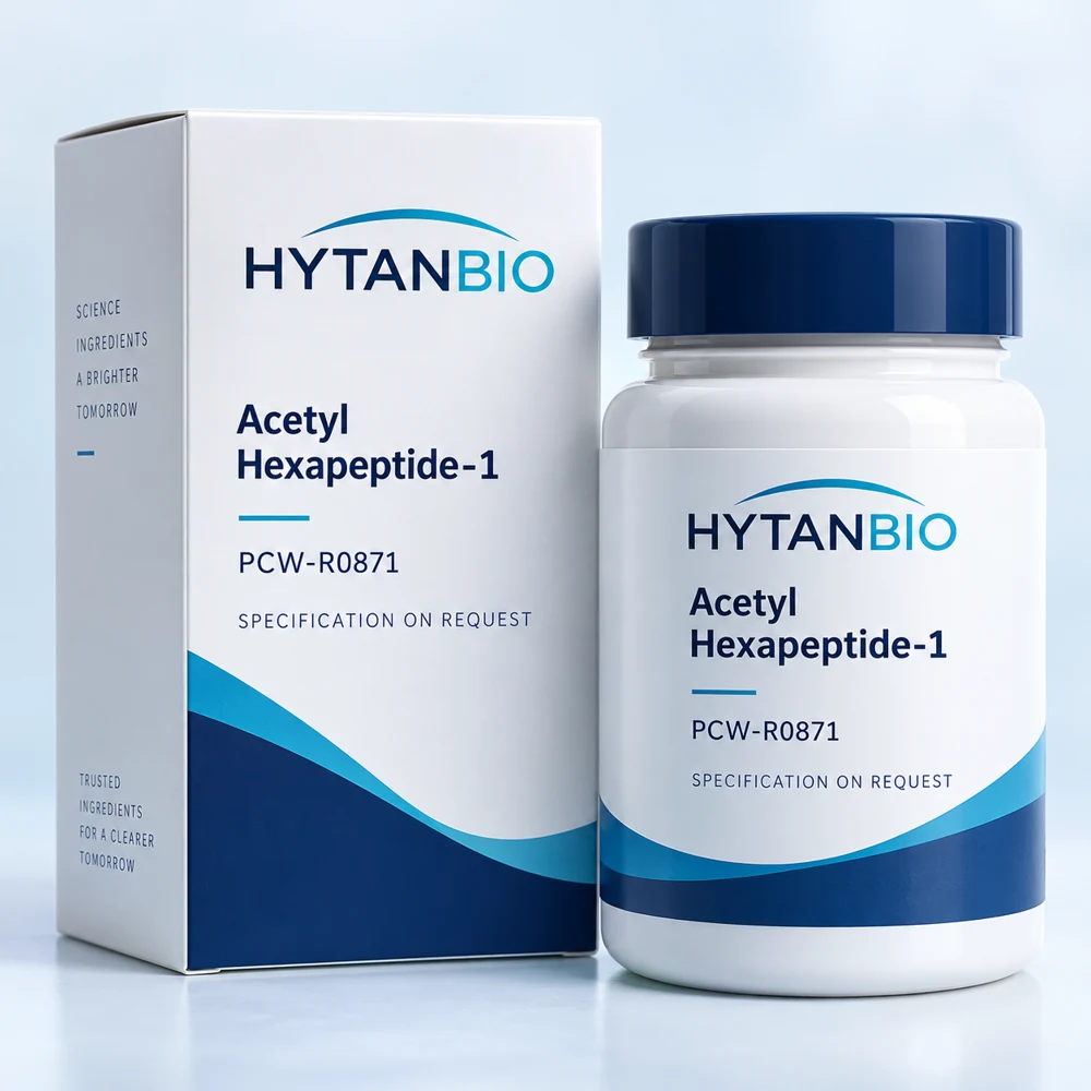 HYTANBIO Acetyl Hexapeptide-1 packaging concept for business supply review