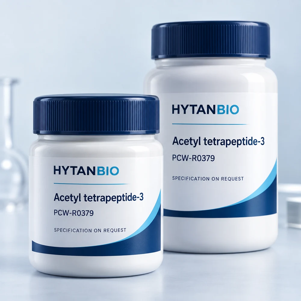 HYTANBIO Acetyl tetrapeptide-3 packaging concept for business supply review