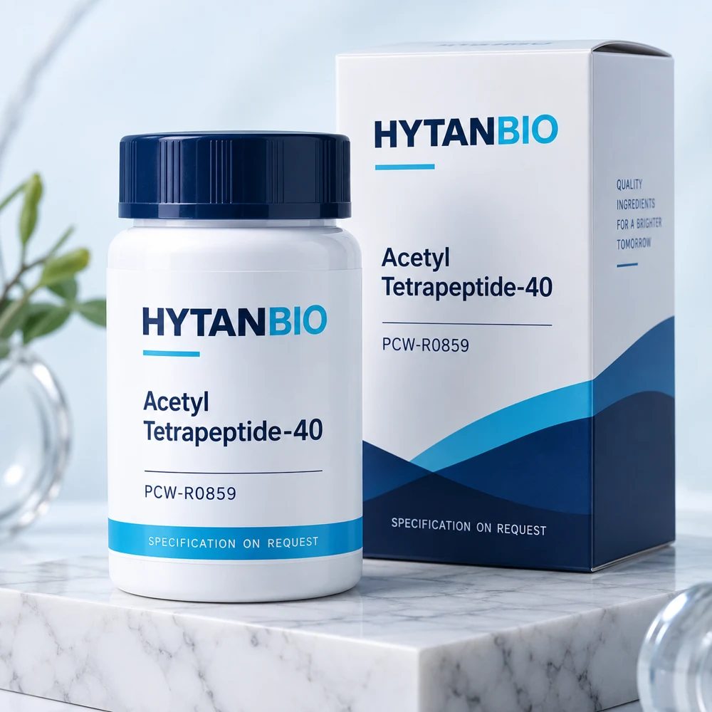 HYTANBIO Acetyl Tetrapeptide-40 packaging concept for business supply review