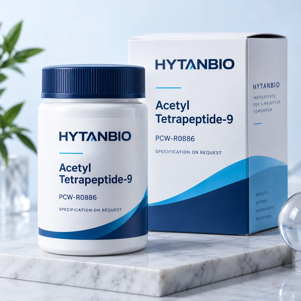 HYTANBIO Acetyl Tetrapeptide-9 packaging concept for business supply review