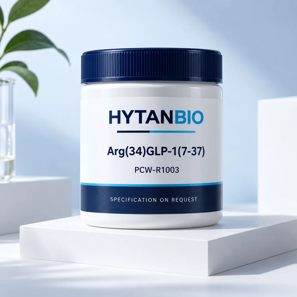 HYTANBIO Arg(34)GLP-1(7-37) packaging concept for business supply review