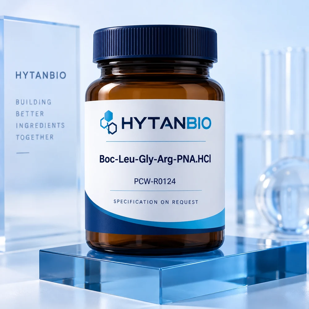 HYTANBIO Boc-Leu-Gly-Arg-PNA.HCl packaging concept for business supply review