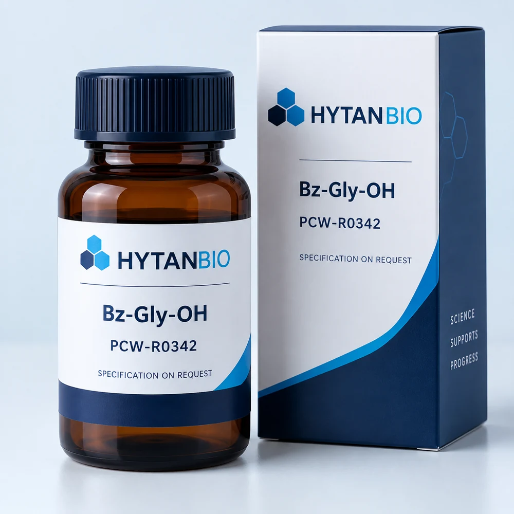 HYTANBIO Bz-Gly-OH packaging concept for business supply review
