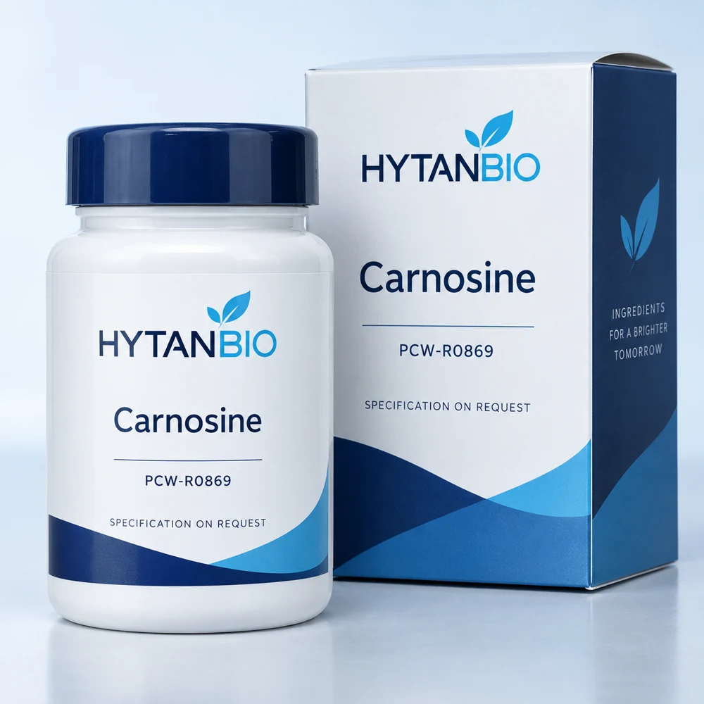 HYTANBIO Carnosine packaging concept for business supply review