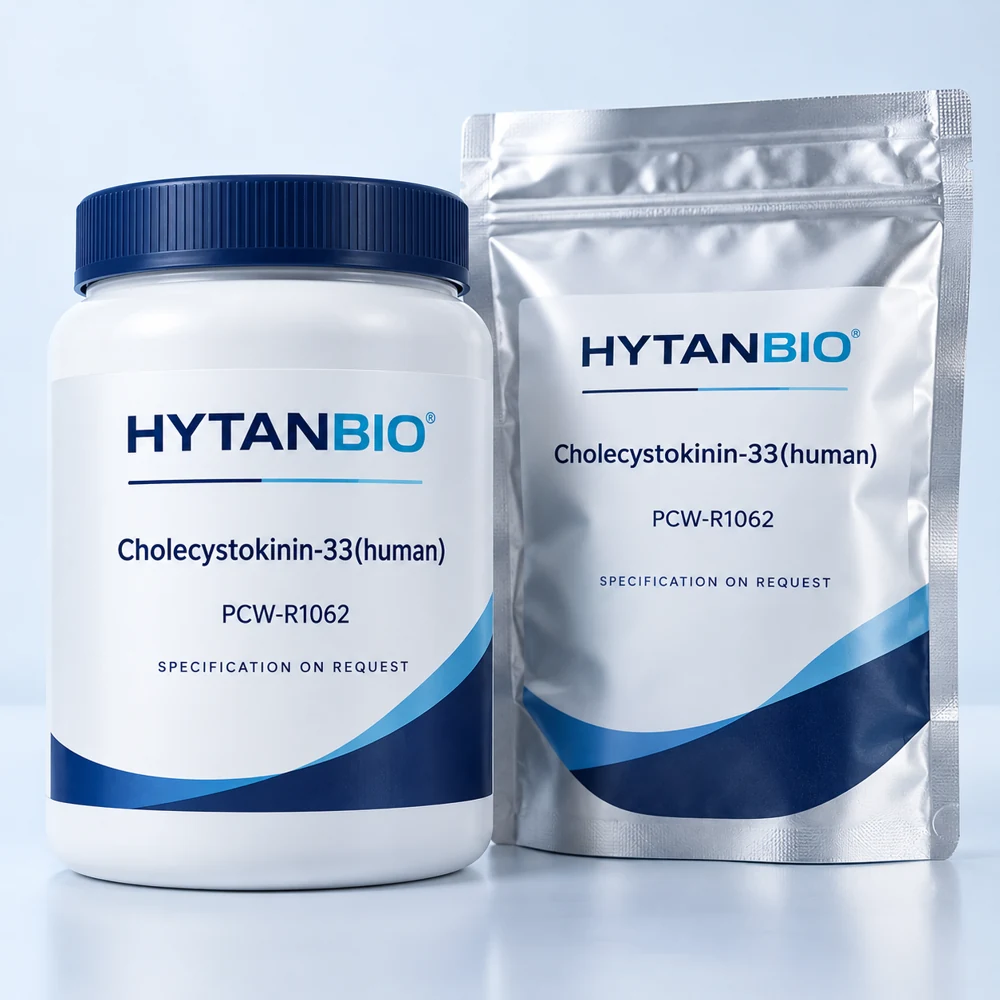 HYTANBIO Cholecystokinin-33(human) packaging concept for business supply review
