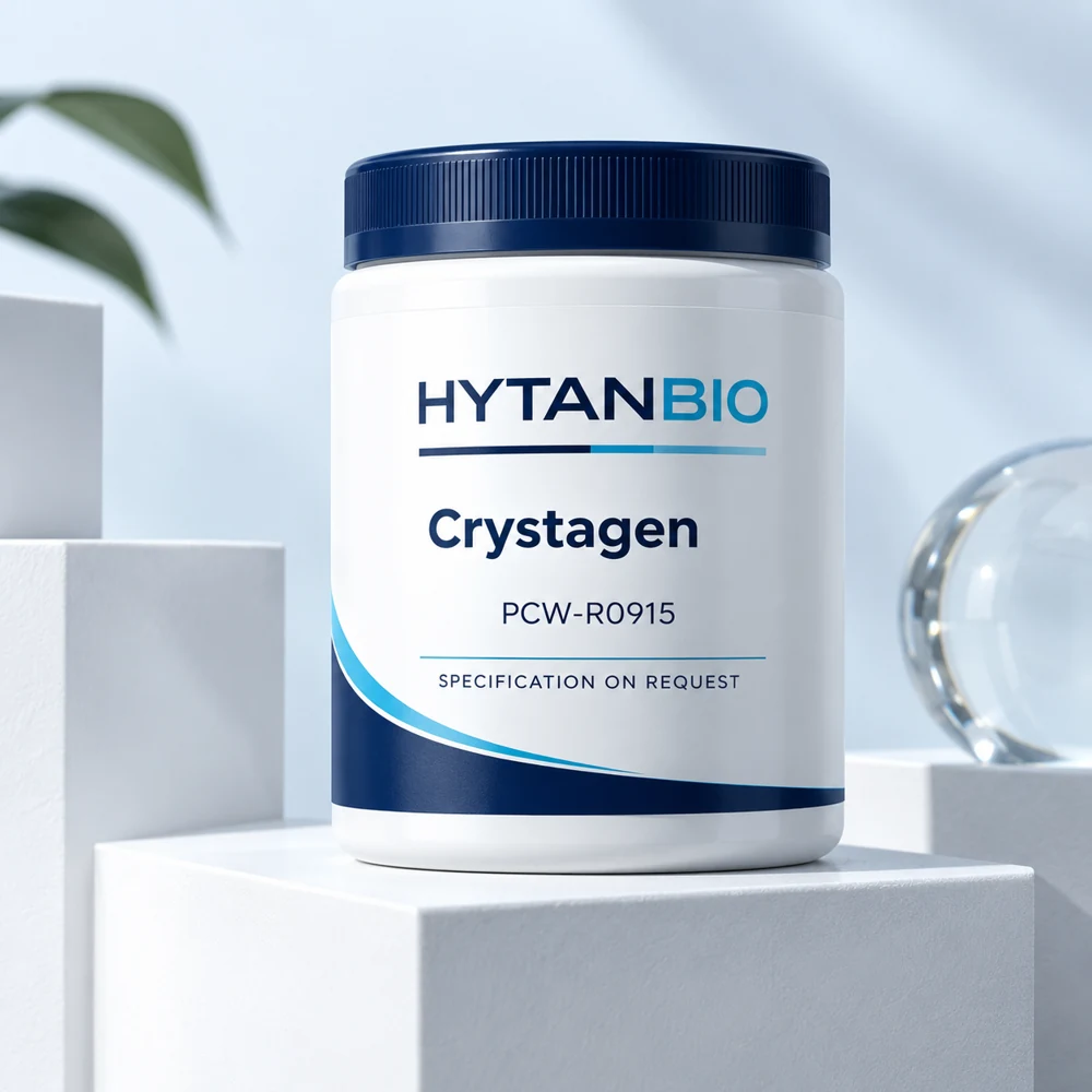 HYTANBIO Crystagen packaging concept for business supply review