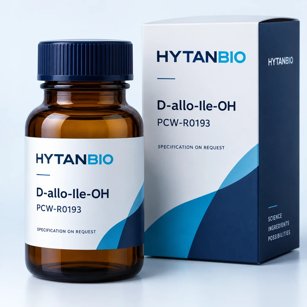 HYTANBIO D-allo-Ile-OH packaging concept for business supply review