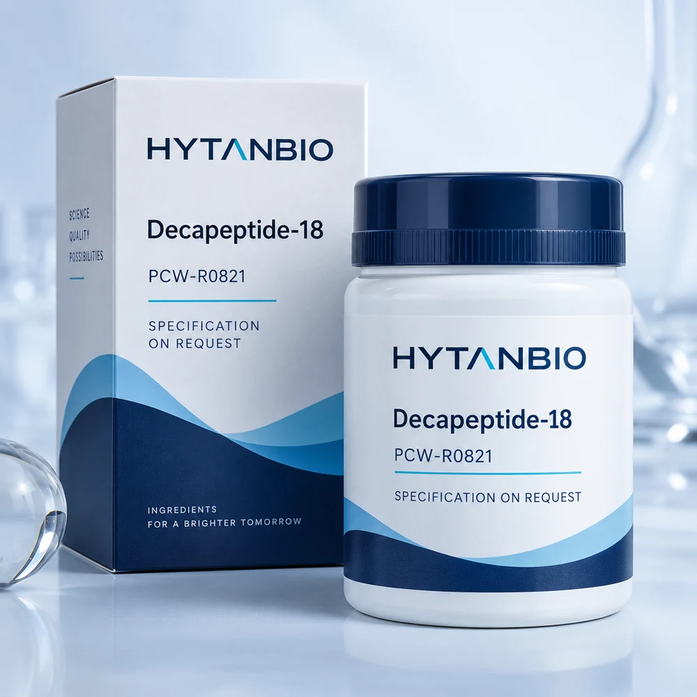 HYTANBIO Decapeptide-18 packaging concept for business supply review