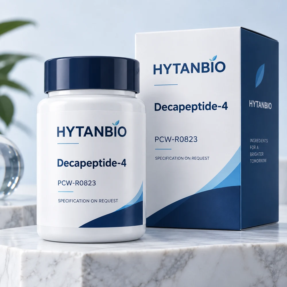 HYTANBIO Decapeptide-4 packaging concept for business supply review