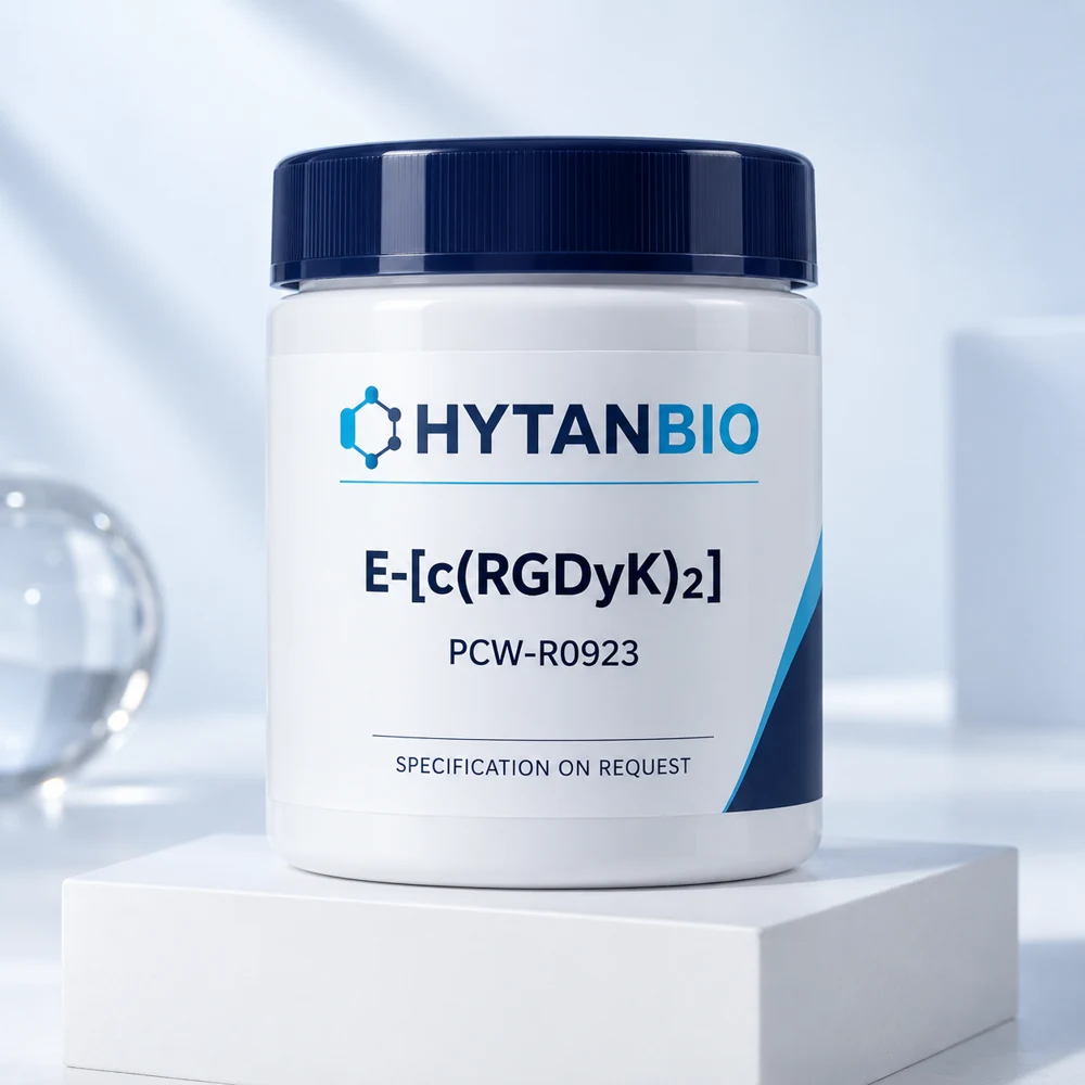 HYTANBIO E-[c(RGDyK)2] packaging concept for business supply review