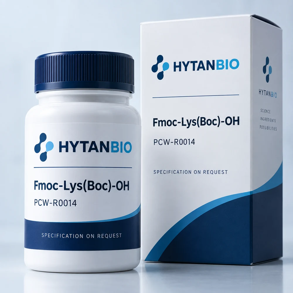 HYTANBIO Fmoc-Lys(Boc)-OH packaging concept for business supply review