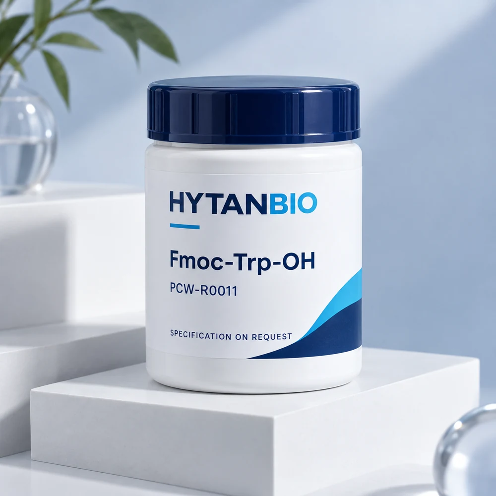HYTANBIO Fmoc-Trp-OH packaging concept for business supply review