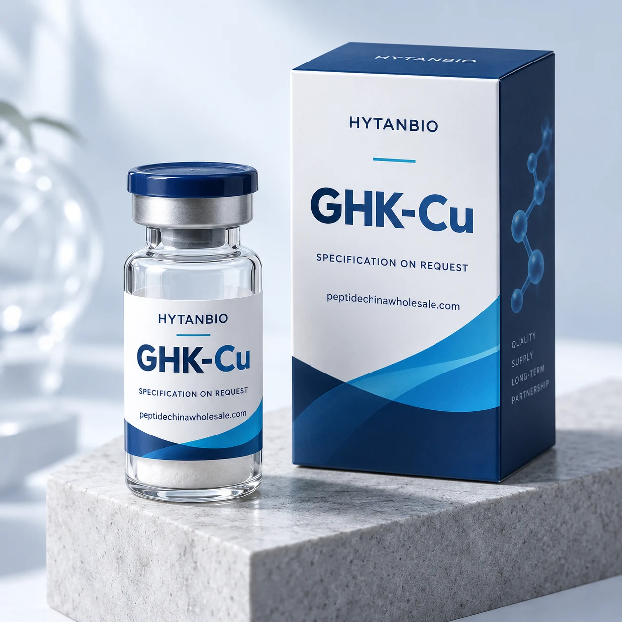 HYTANBIO GHK-Cu packaging concept for business supply review
