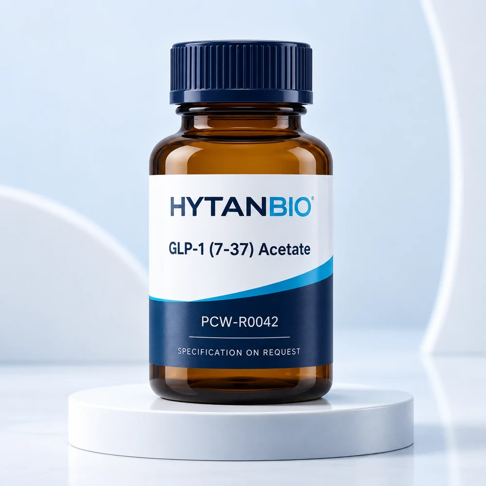 HYTANBIO GLP-1 (7-37) Acetate packaging concept for business supply review