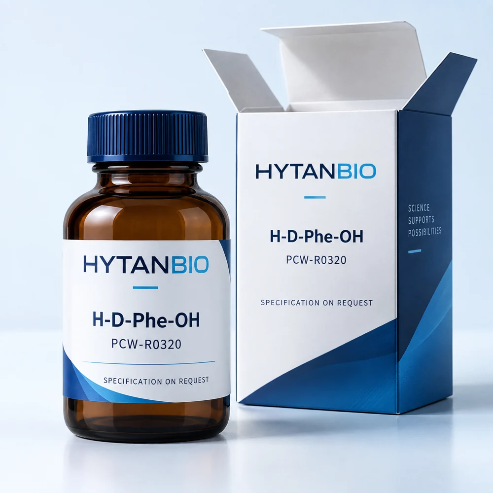 HYTANBIO H-D-Phe-OH packaging concept for business supply review