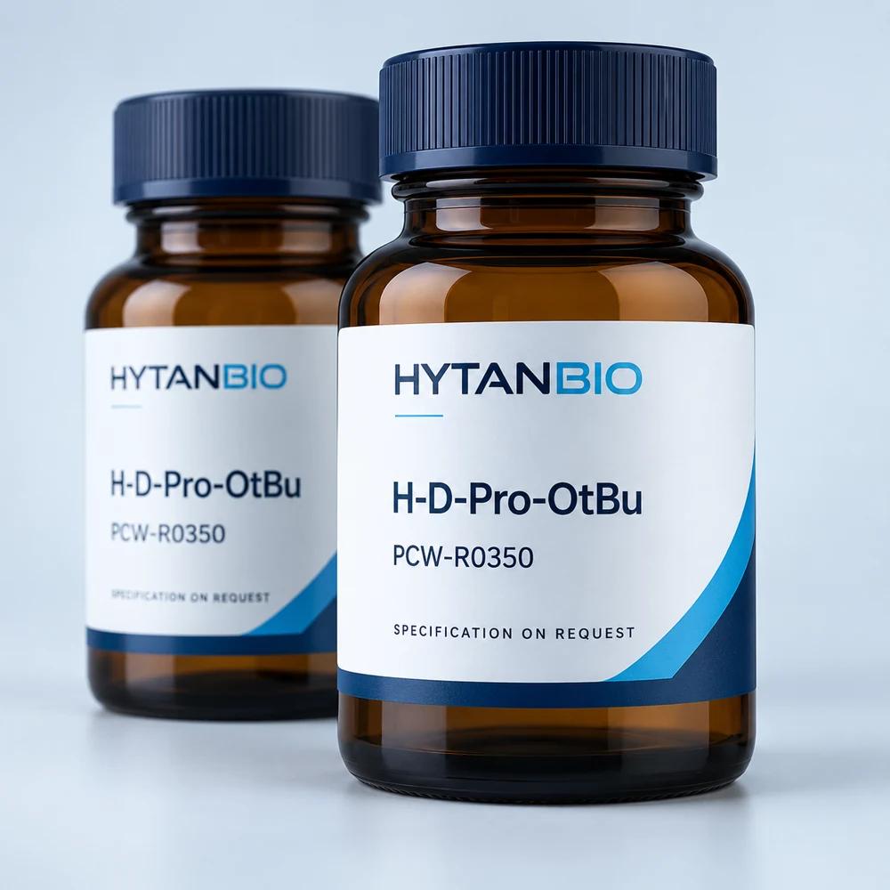 HYTANBIO H-D-Pro-OtBu packaging concept for business supply review