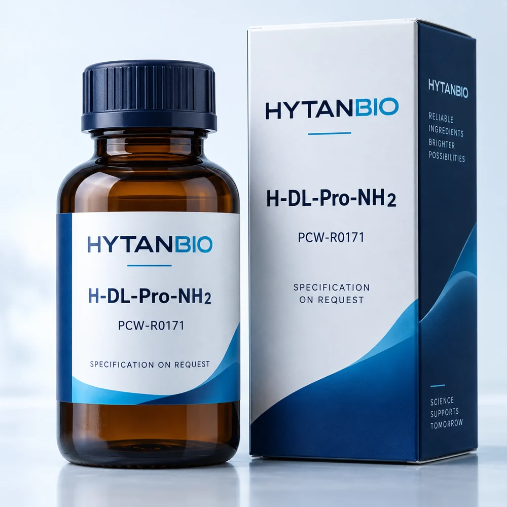 HYTANBIO H-DL-Pro-NH2 packaging concept for business supply review