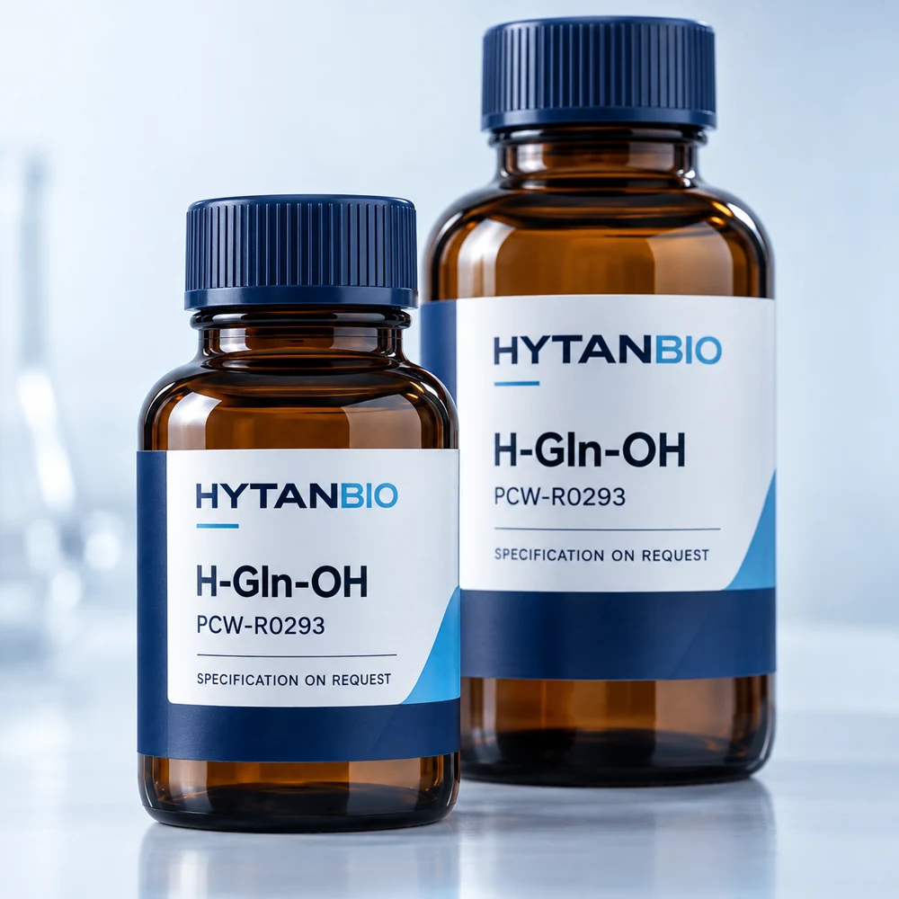 HYTANBIO H-Gln-OH packaging concept for business supply review