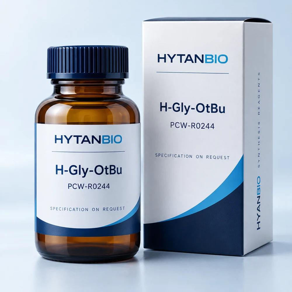 HYTANBIO H-Gly-OtBu packaging concept for business supply review