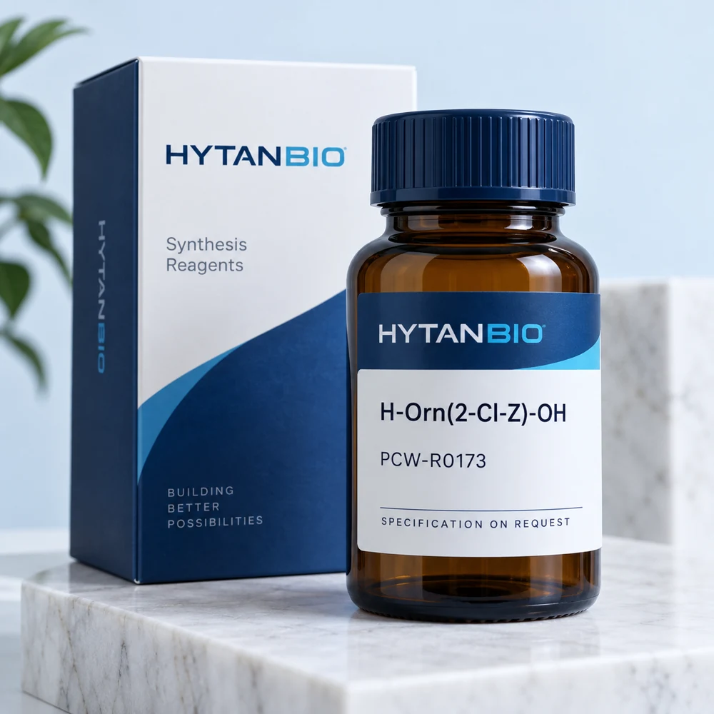HYTANBIO H-Orn(2-Cl-Z)-OH packaging concept for business supply review