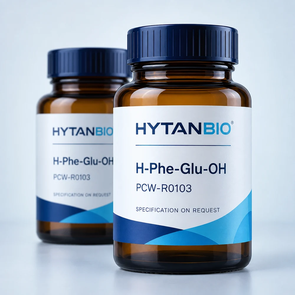 HYTANBIO H-Phe-Glu-OH packaging concept for business supply review