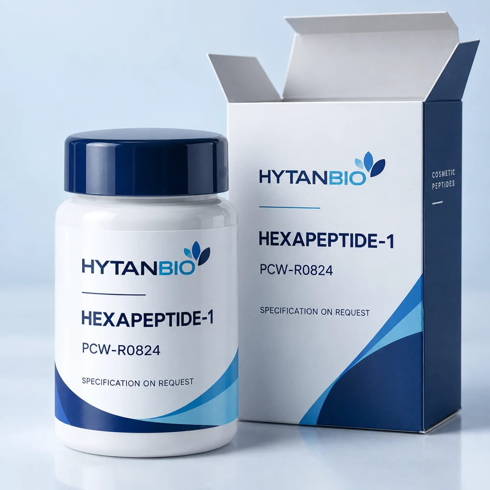 HYTANBIO HEXAPEPTIDE-1 packaging concept for business supply review