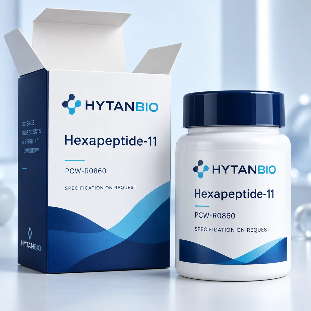 HYTANBIO Hexapeptide-11 packaging concept for business supply review