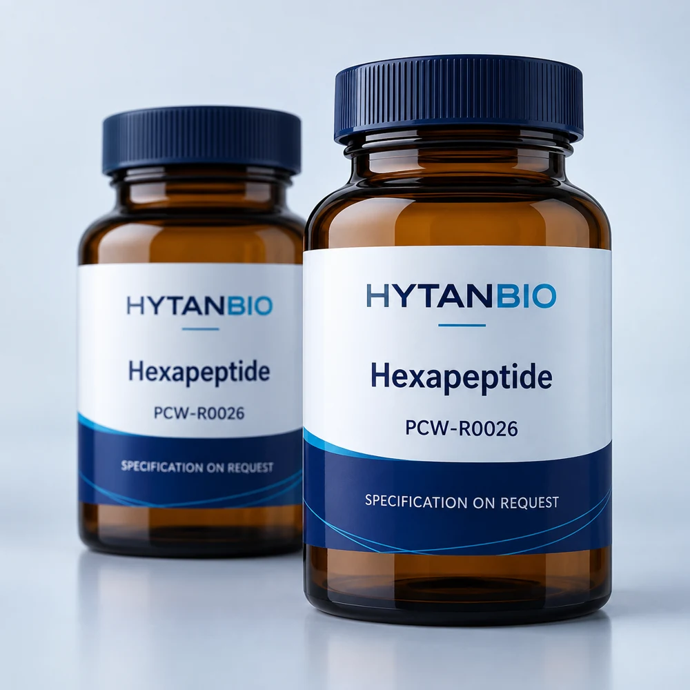HYTANBIO Hexapeptide packaging concept for business supply review