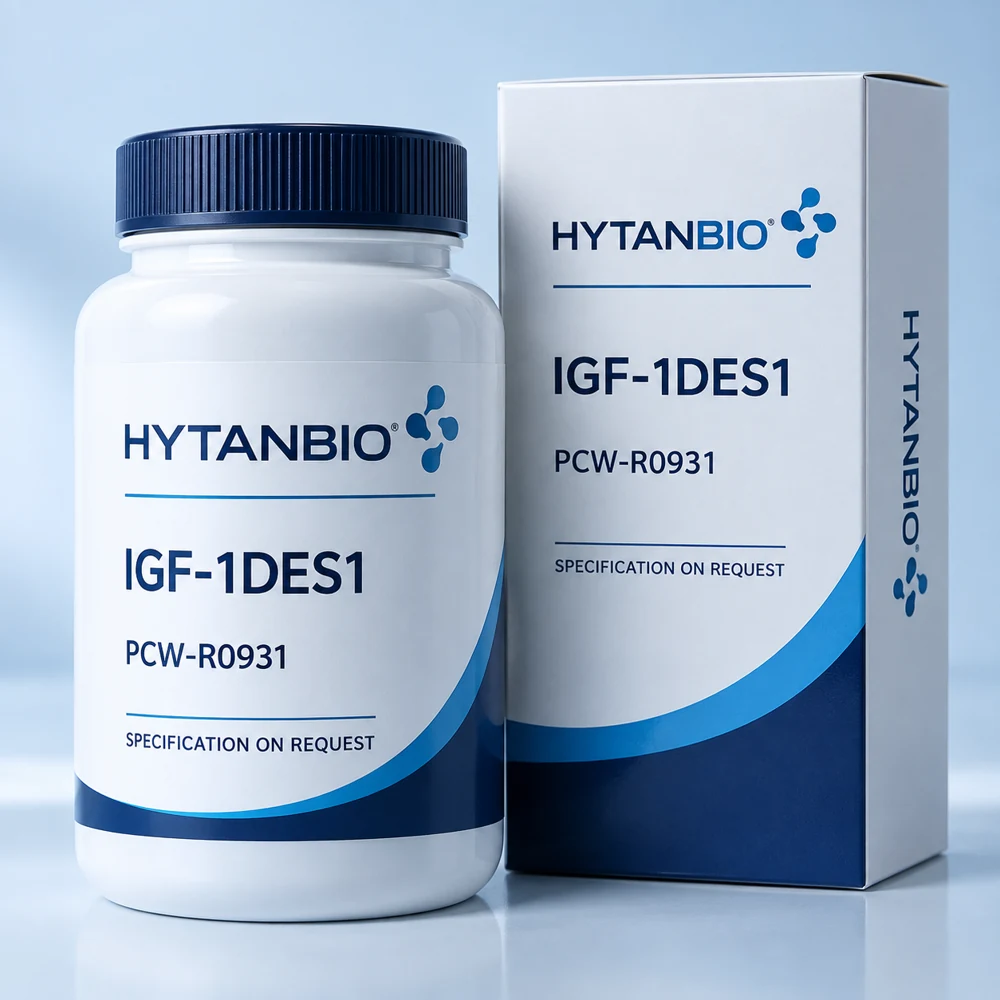 HYTANBIO IGF-1DES1 packaging concept for business supply review