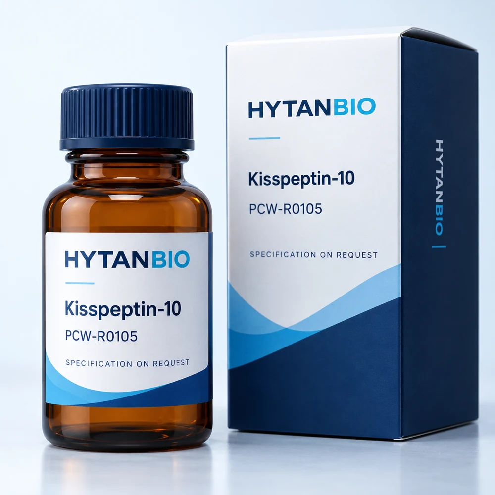 HYTANBIO Kisspeptin-10 packaging concept for business supply review