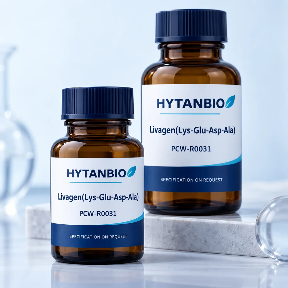 HYTANBIO Livagen(Lys-Glu-Asp-Ala) packaging concept for business supply review