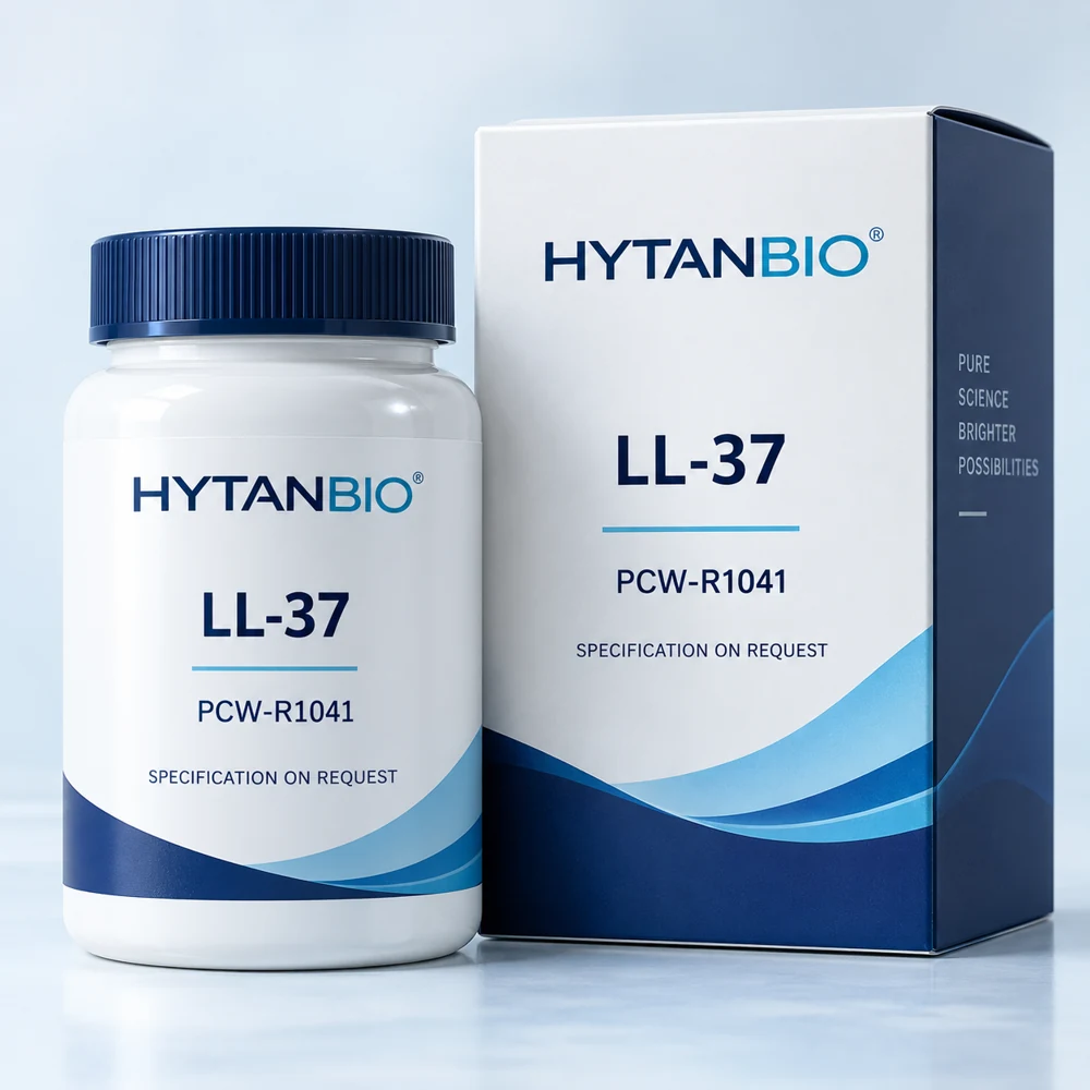 HYTANBIO LL-37 packaging concept for business supply review