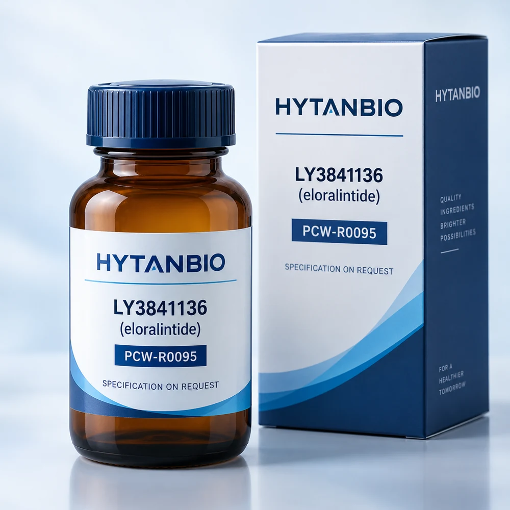 HYTANBIO LY3841136 (eloralintide) packaging concept for business supply review