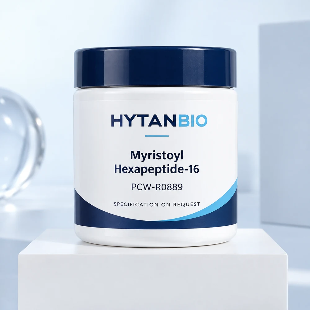 HYTANBIO Myristoyl Hexapeptide-16 packaging concept for business supply review