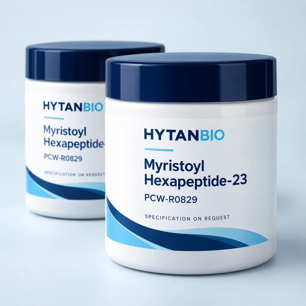HYTANBIO Myristoyl Hexapeptide-23 packaging concept for business supply review