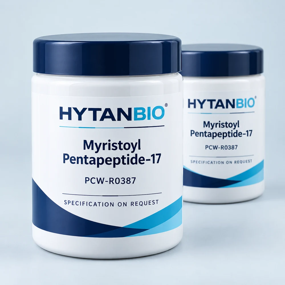 HYTANBIO Myristoyl Pentapeptide-17 packaging concept for business supply review