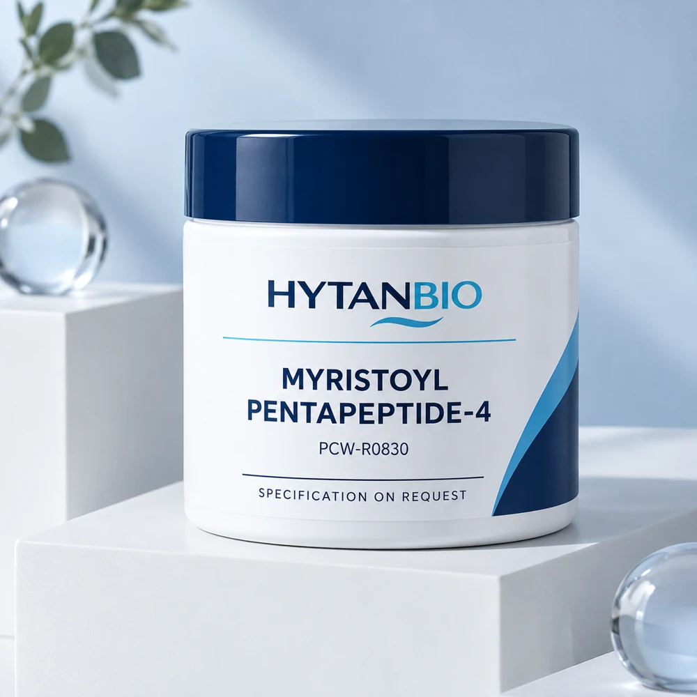 HYTANBIO MYRISTOYL PENTAPEPTIDE-4 packaging concept for business supply review